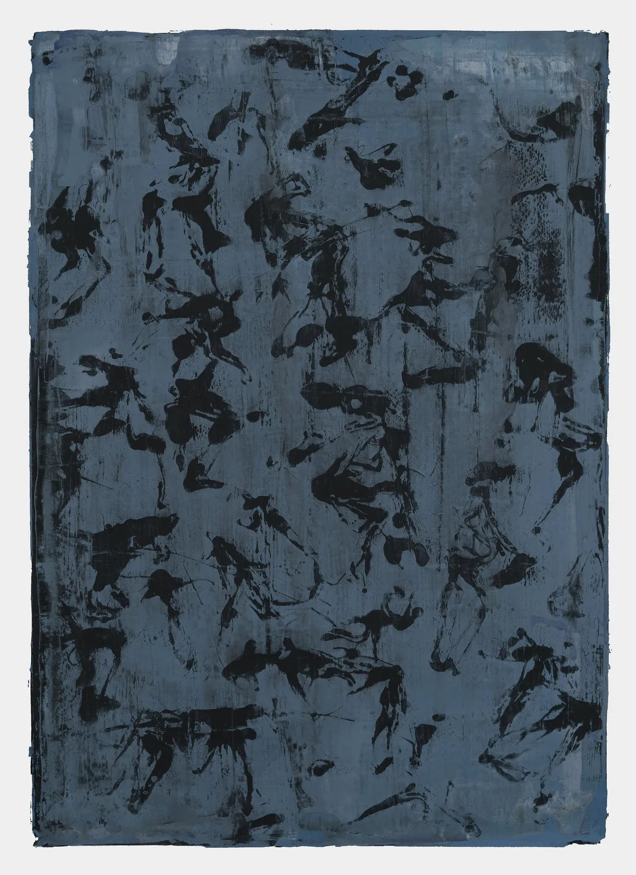 Chrysalides, Jean Pierre Porcher, 2018, Acrylic on canvas
