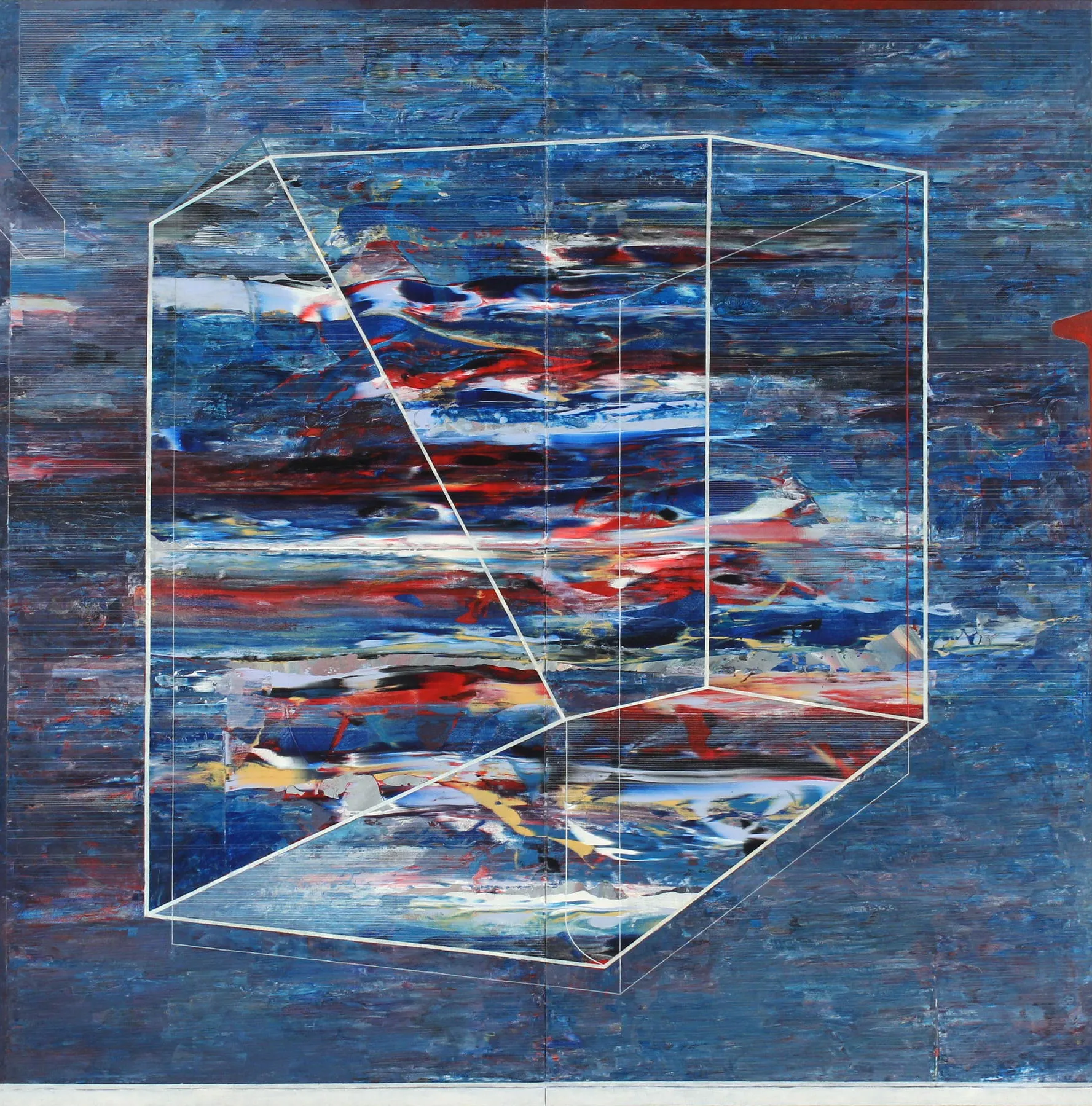 Obsolete Soon, Rui Tavares, 2025, Mixed media on canvas