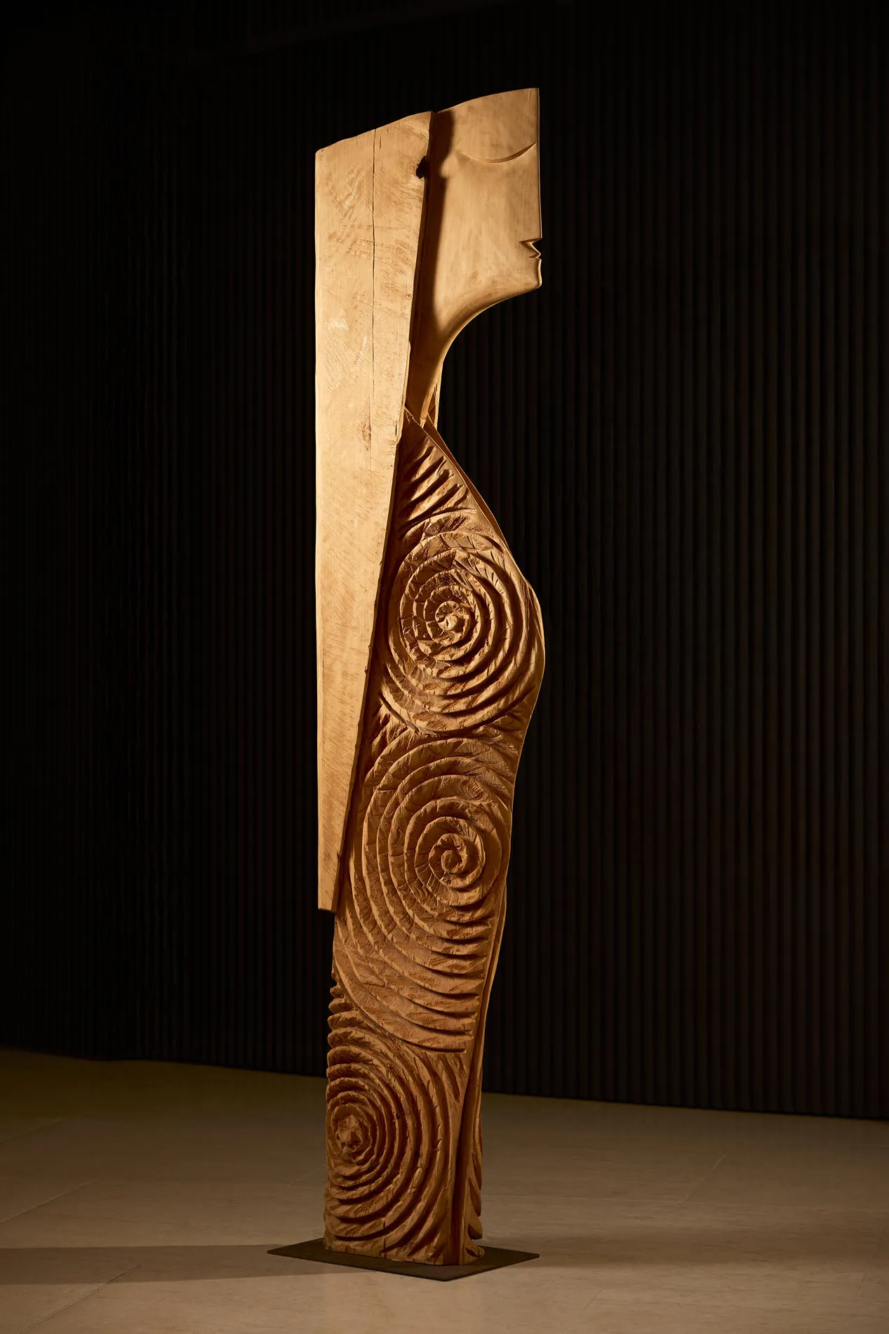 Série Caminho dos Santos (AM#1), Paulo Neves, 2023, Madeira de cedro