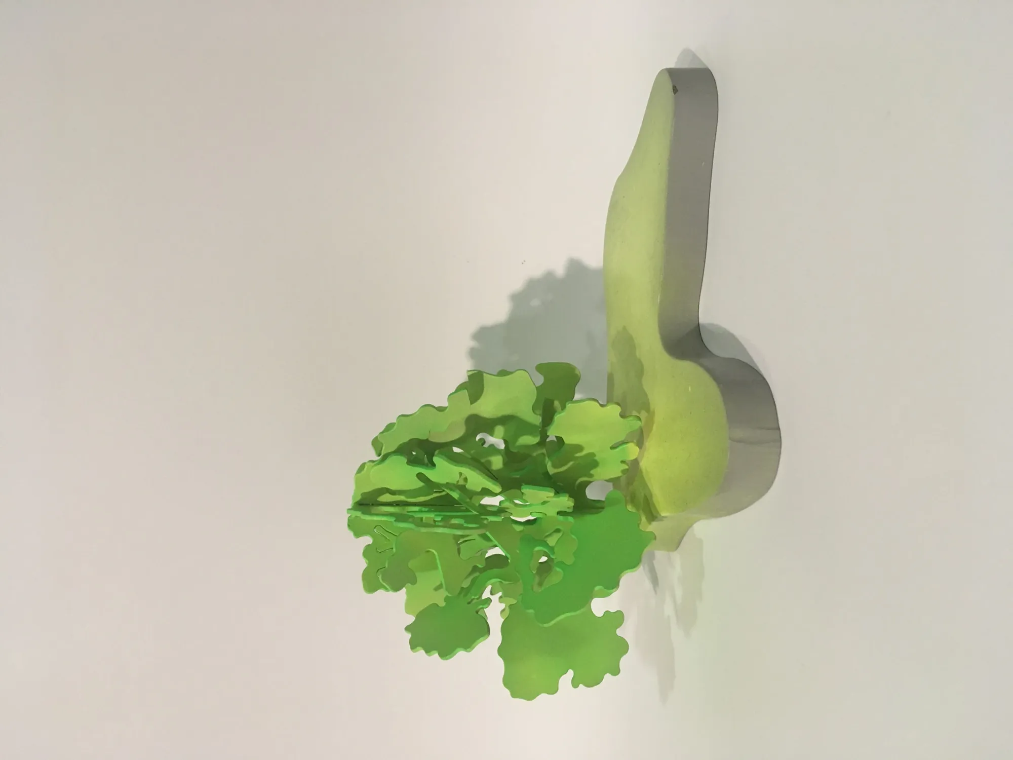 Untitled, Miguel Ponticu, Painted steel sculpture