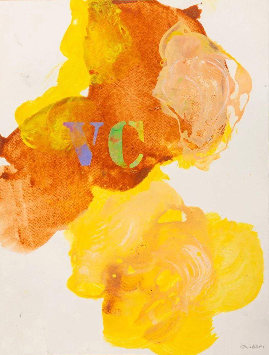 Untitled (296-18), Victor Costa, 2025, Acrylic on paper