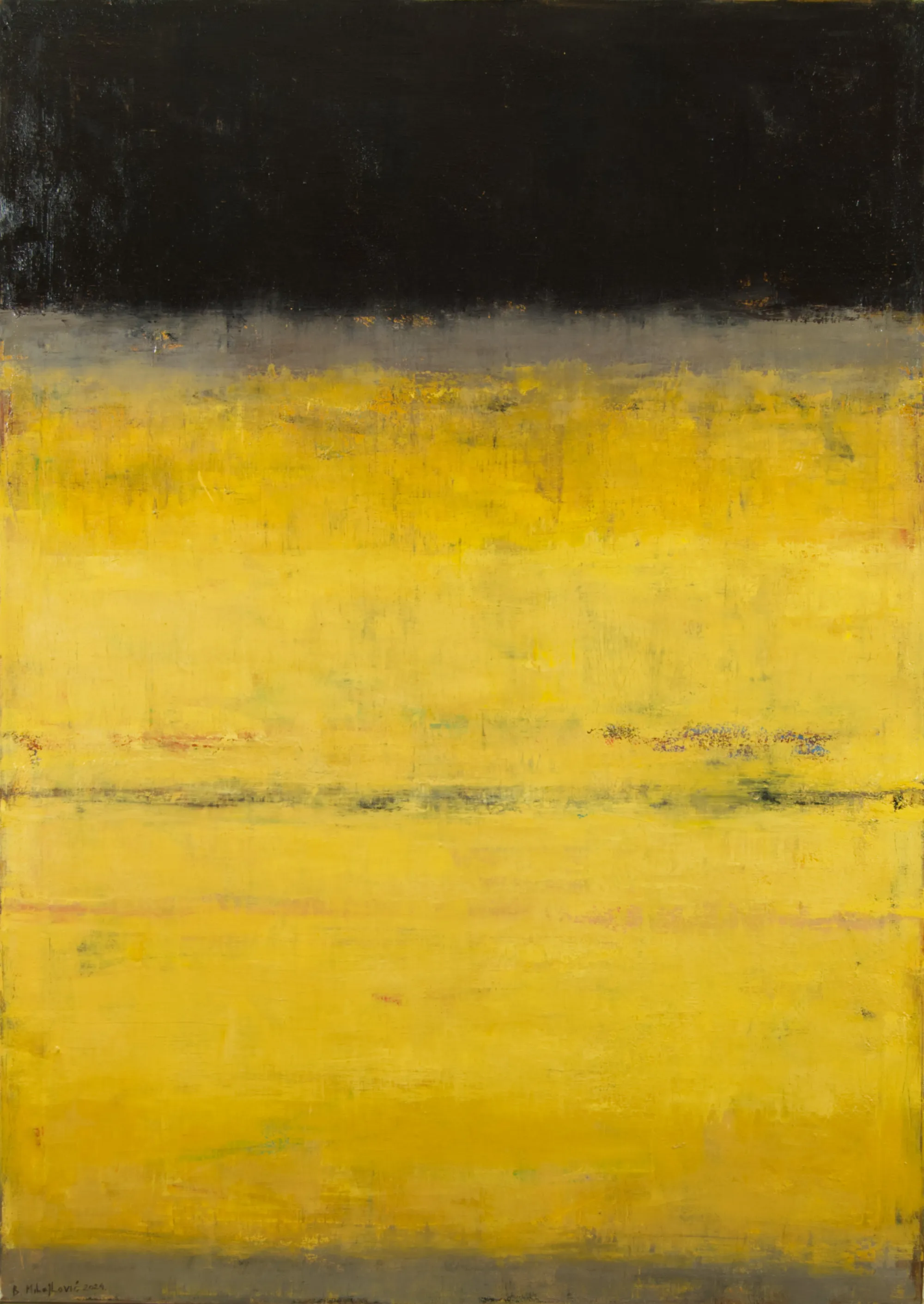A.P.24-617, Branislav Mihajlović, 2024, Oil on canvas
