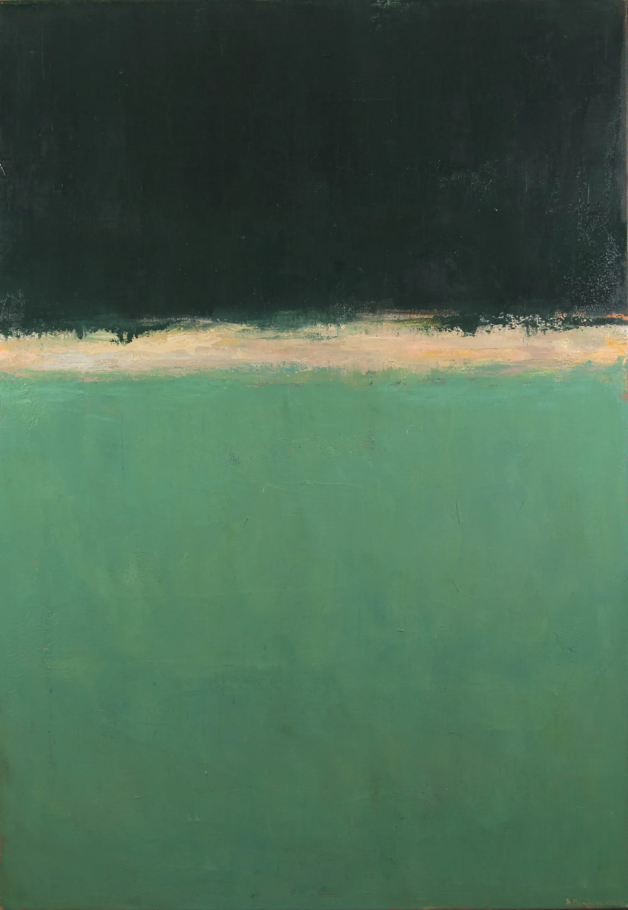 A.P.18-298 (Cascais I), Branislav Mihajlović, 2018, Oil on canvas