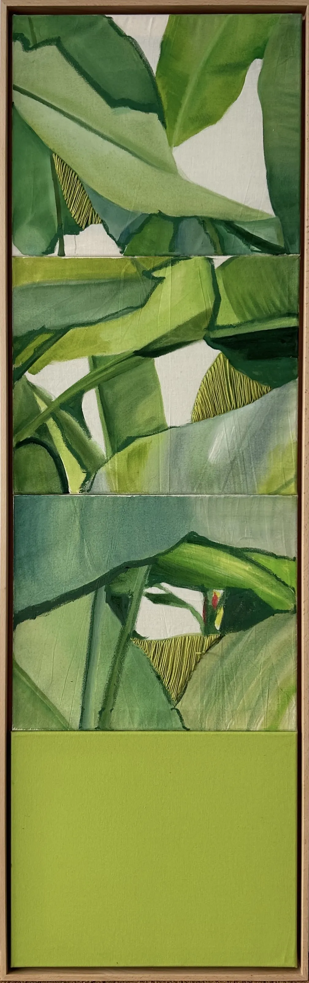 Untitled (261-09), Stefanie Pullin, 2023, Mixed media on raw cloth