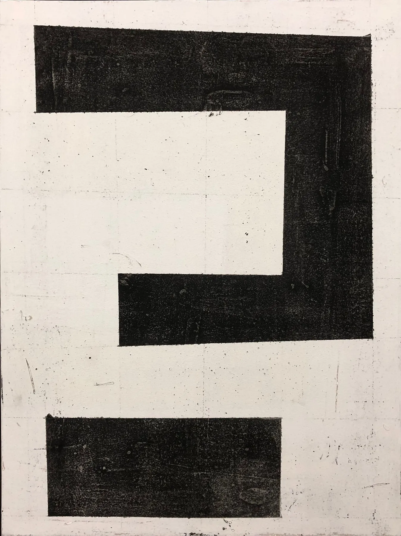 La Frontera de la Inquietud (262-22), Gustavo Mendez-Lizka, 2023, Mixed media on wood