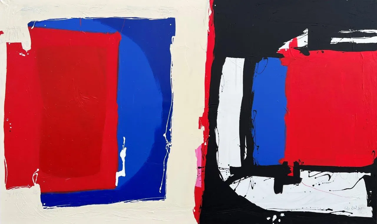 Conjuntos I, Sofia Areal, 2023, Acrylic on canvas
