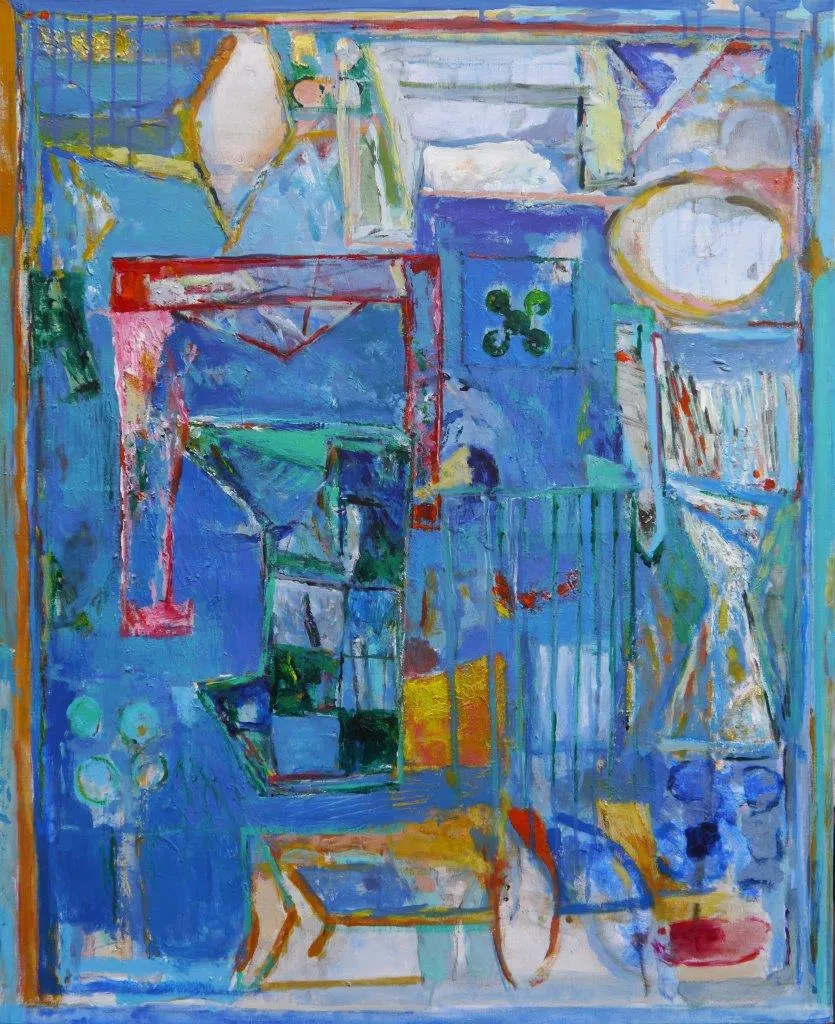 Untitled (221-15), Luís Rodrigues, 2020, Acrylic on canvas
