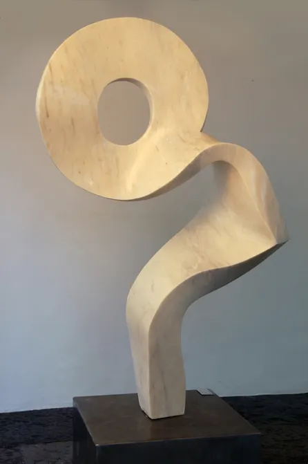 Angel of vision, Georg Scheele, 2002, Marble