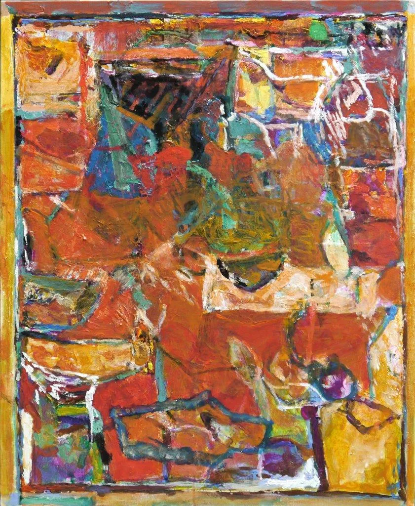 Untitled (187-09), Luís Rodrigues, 2017, Mixed media on canvas