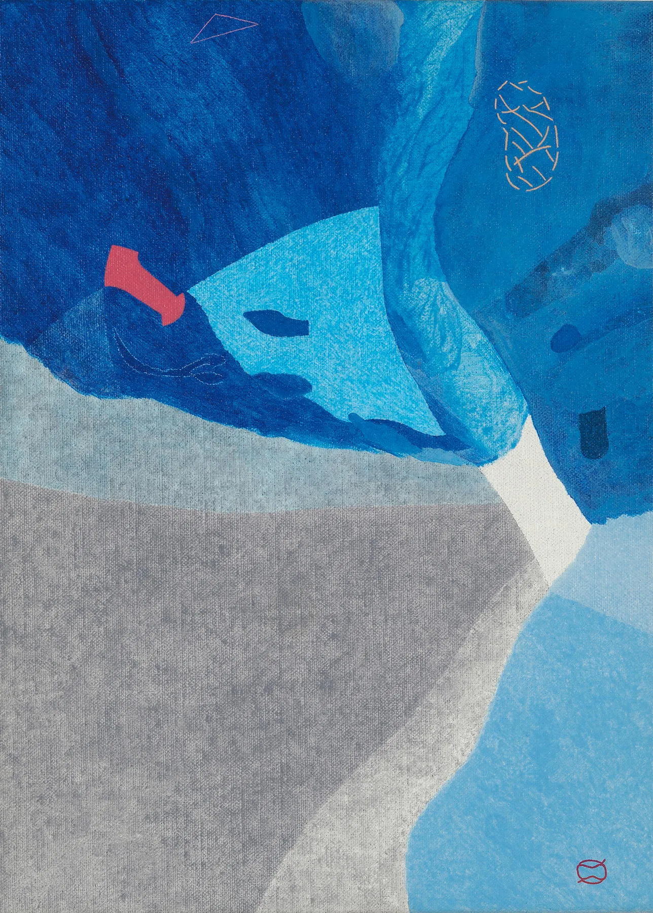 Not Santa Monica, Fala Mariam, 2015, Acrylic on canvas