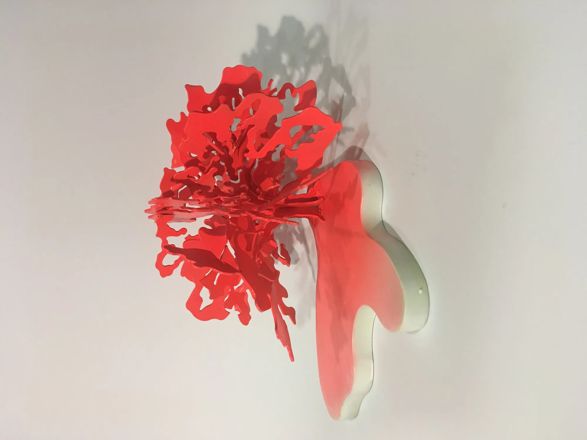 Untitled, Miguel Ponticu, Painted steel sculpture