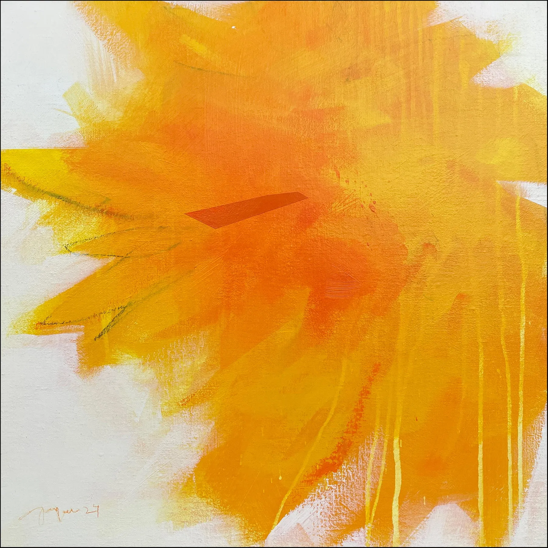 flor-flor #43, Fernando Gaspar, 2024, Acrylic on canvas