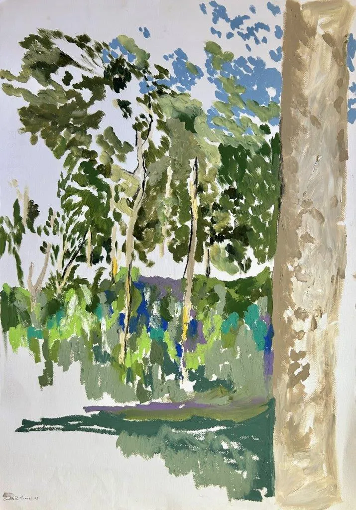 Untitled (264-13), Carlota Roque Martins, 2023, Mixed media on paper