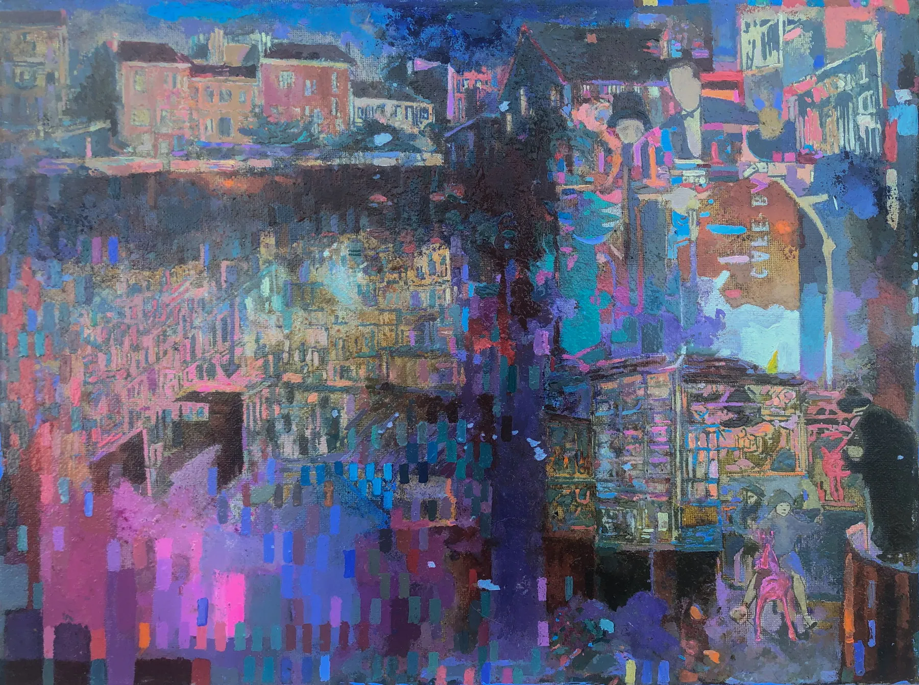 Untitled (223-13), João Cristóvão, 2020, Oil on canvas