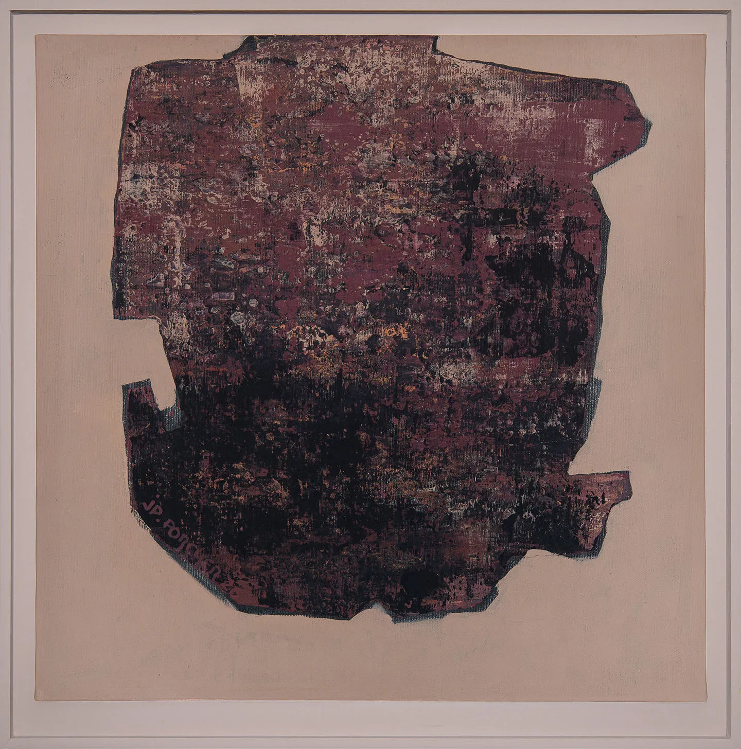 Série 2: Fragment 1, Jean Pierre Porcher, 2026, Acrylic on canvas