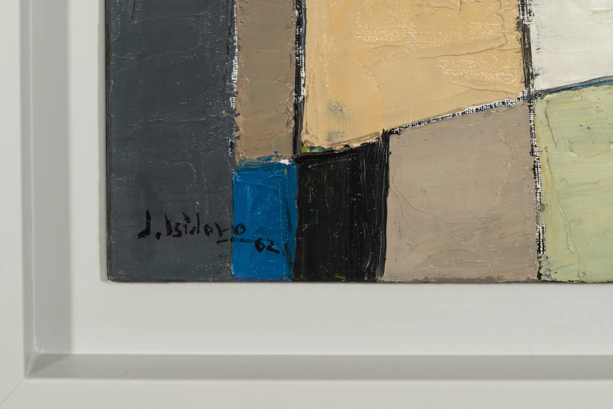 Untitled (Houses), Jaime Isidoro, 1962, Oil on canvas