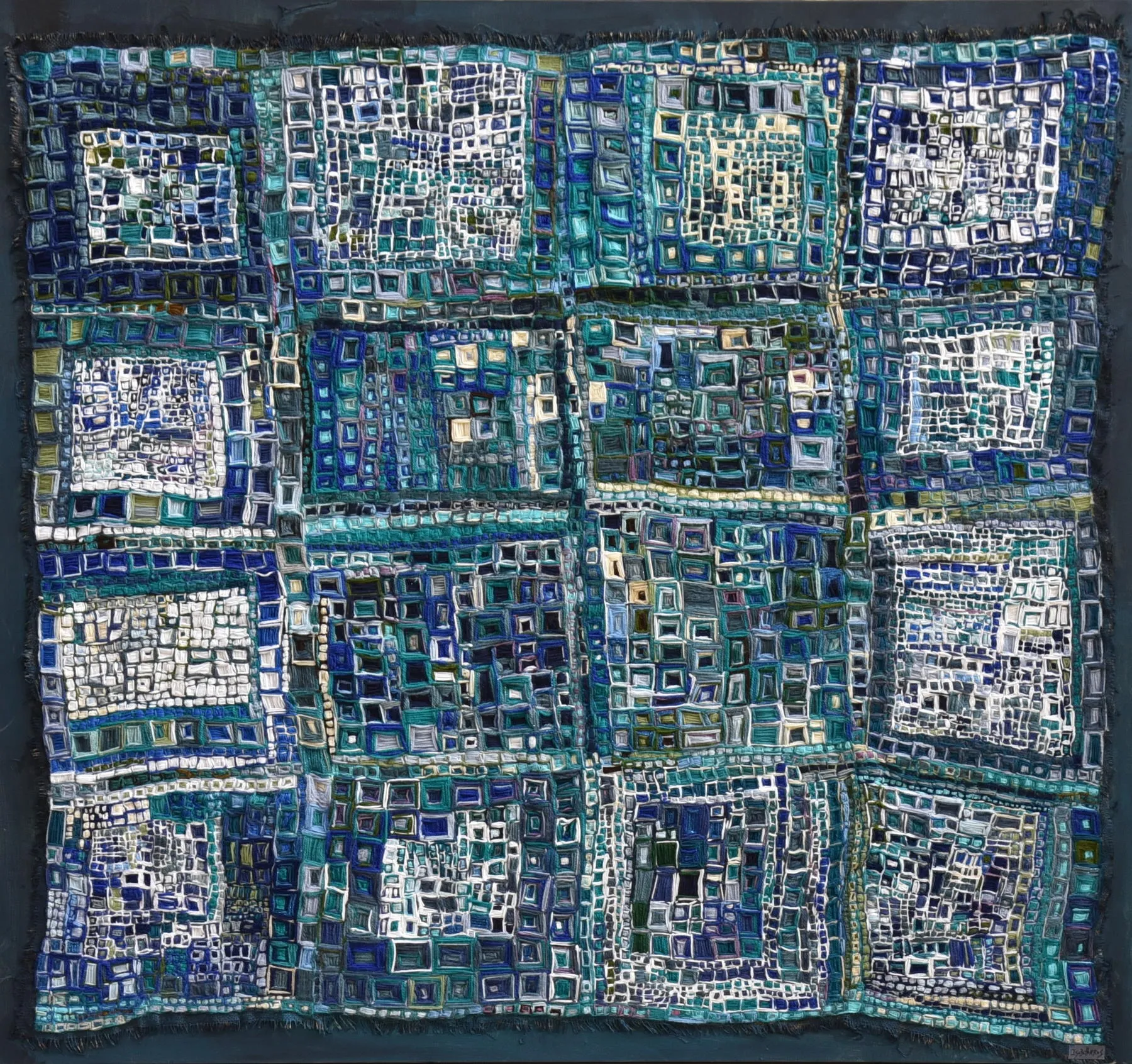 Untitled (280-03), Isabel Torres, 2024, Mixed media on canvas