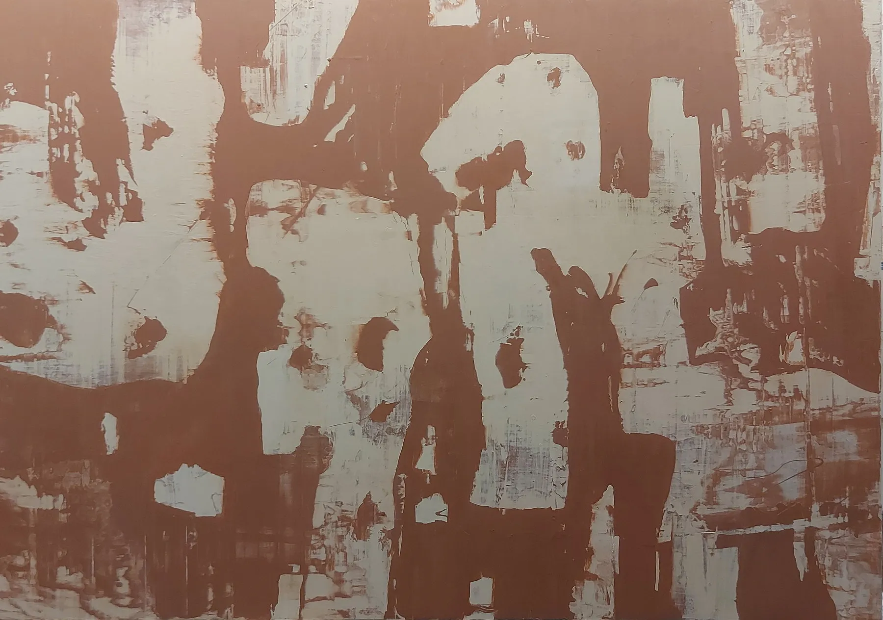 Exhibition, Jean Pierre Porcher, 2022, Acrylic on canvas