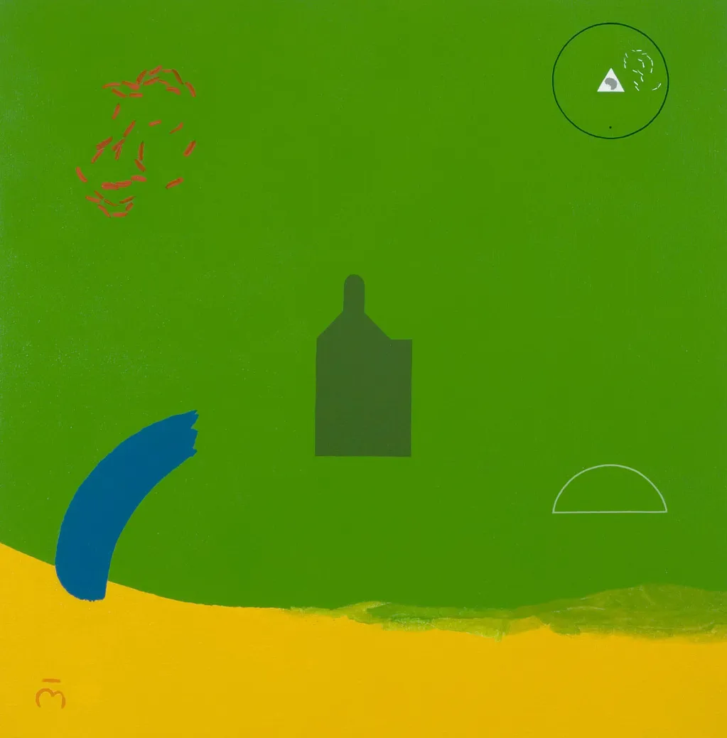 encoberto, Fala Mariam, 2006, Painting on canvas