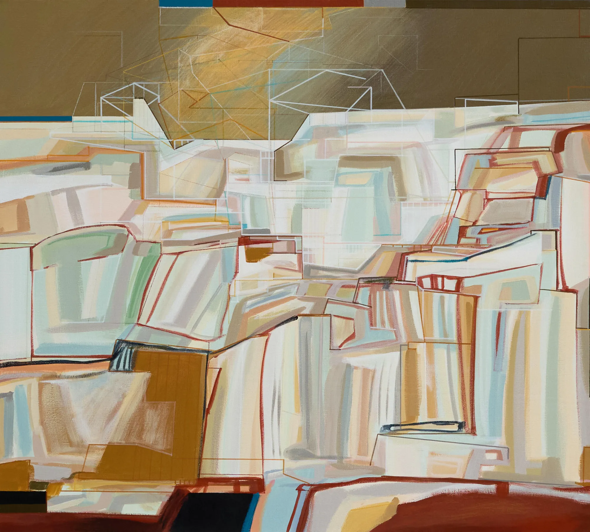 Deep Truth #07, Susana Chasse, 2026, Mixed media on canvas