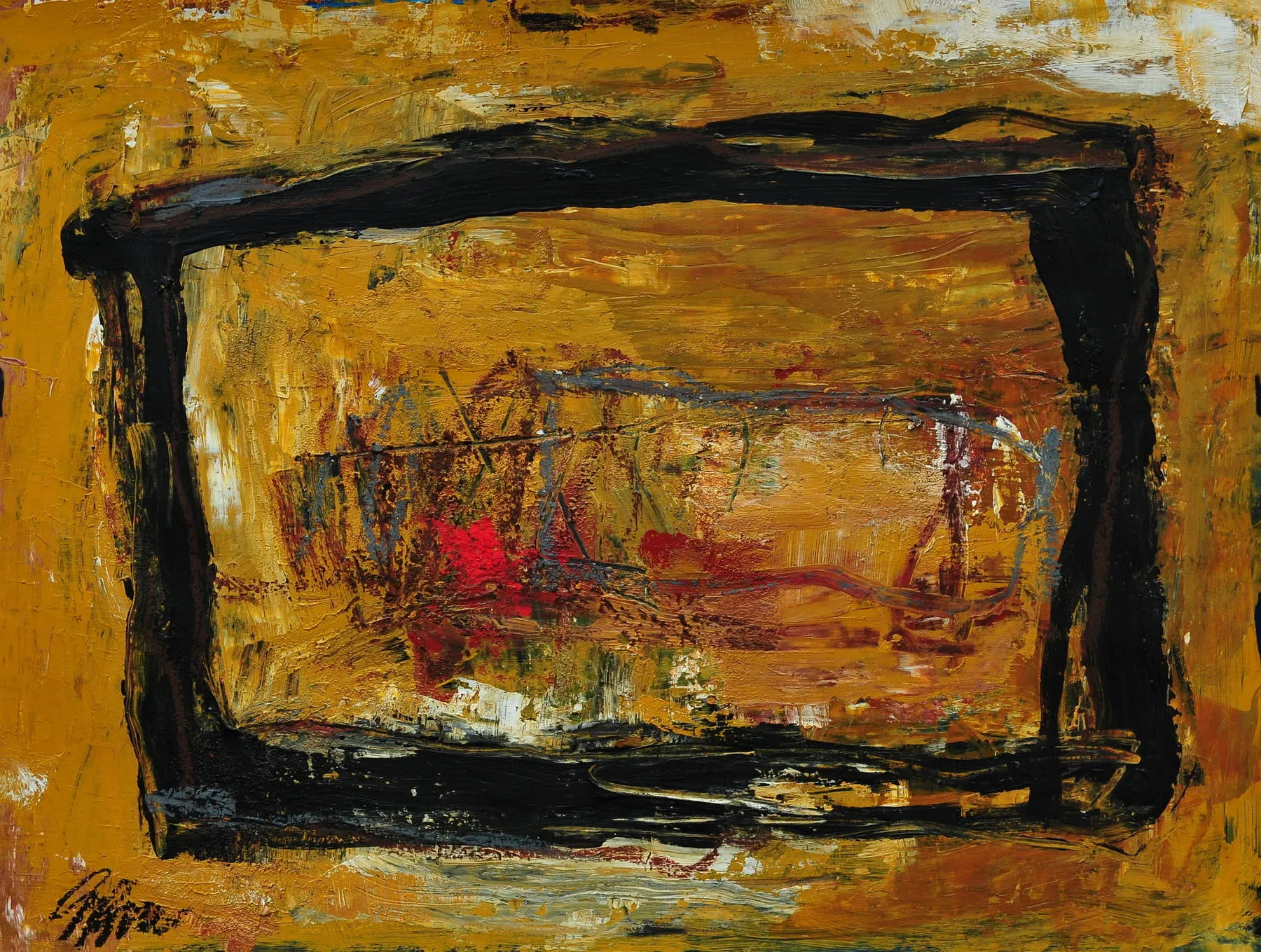 Untitled (131-20), González Bravo, 2013, Pastel on paper