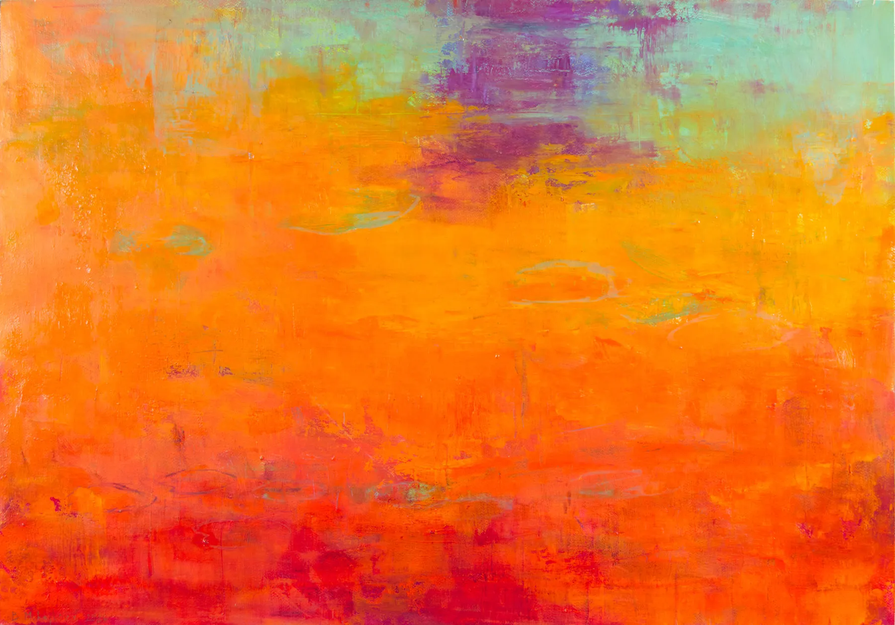 A.P.26-717, Branislav Mihajlović, 2026, Oil on paper mounted on wood