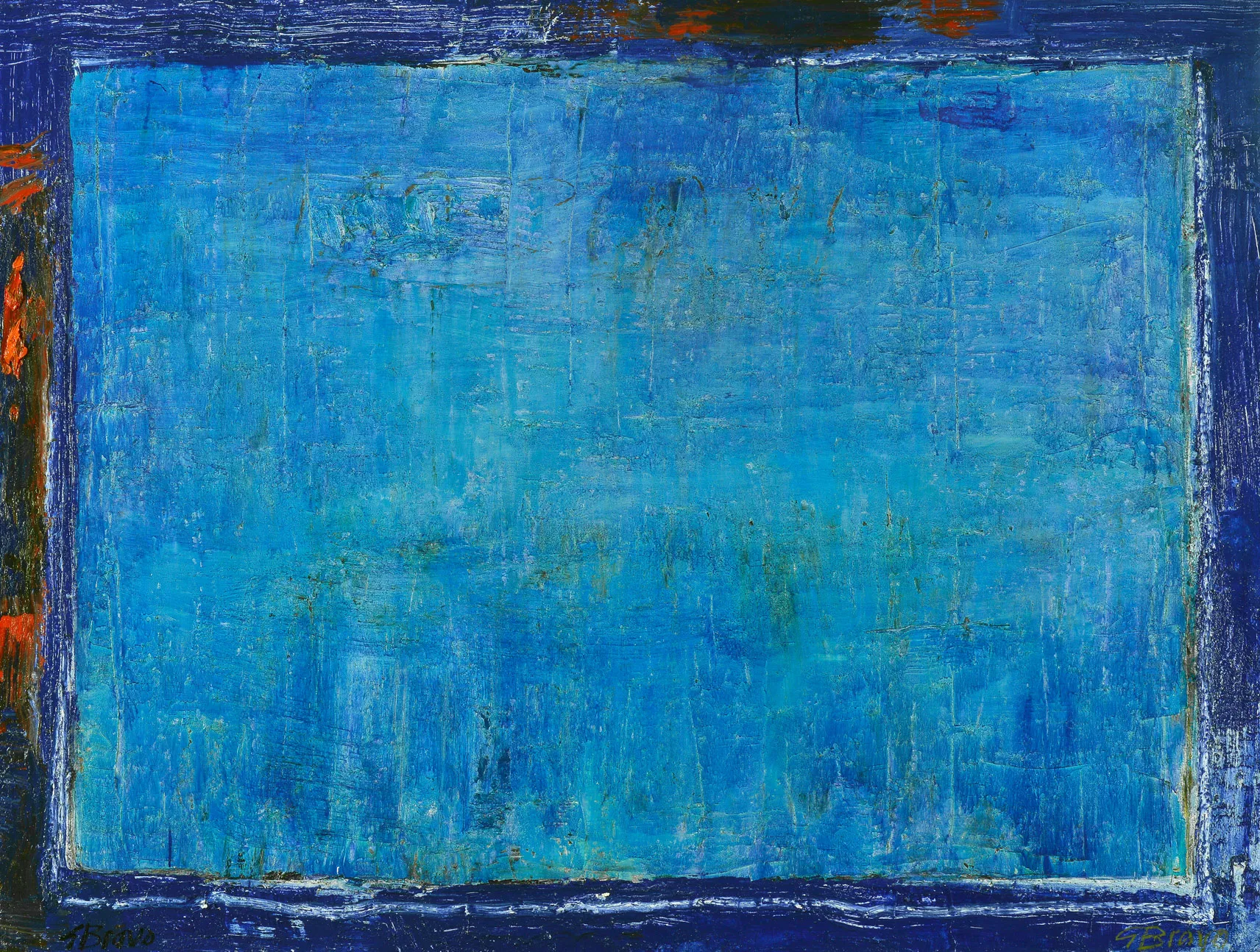 Untitled (217-07), González Bravo, 2018, Oil on canvas