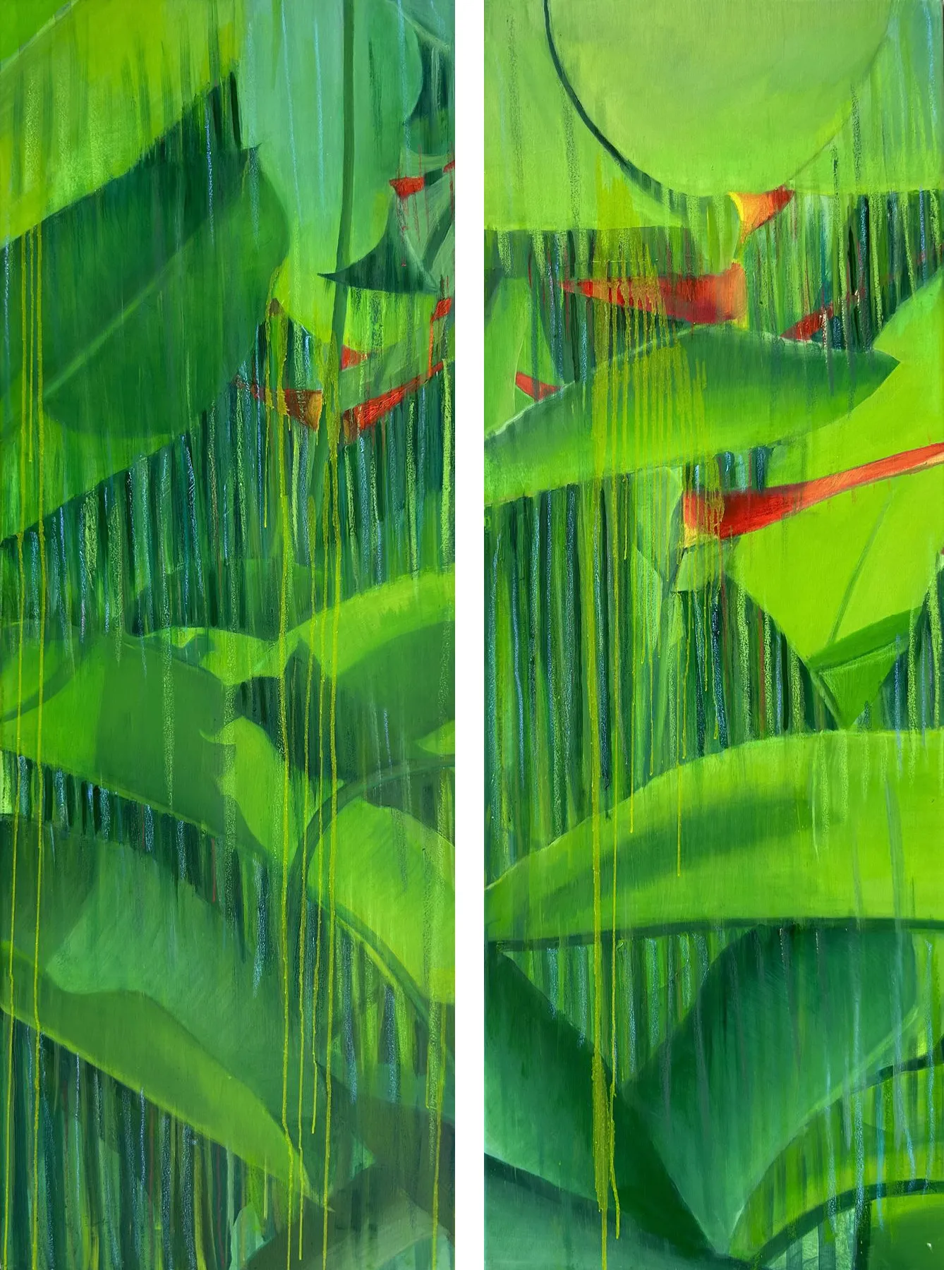 Untitled (261-05), Stefanie Pullin, 2022, Mixed media on canvas