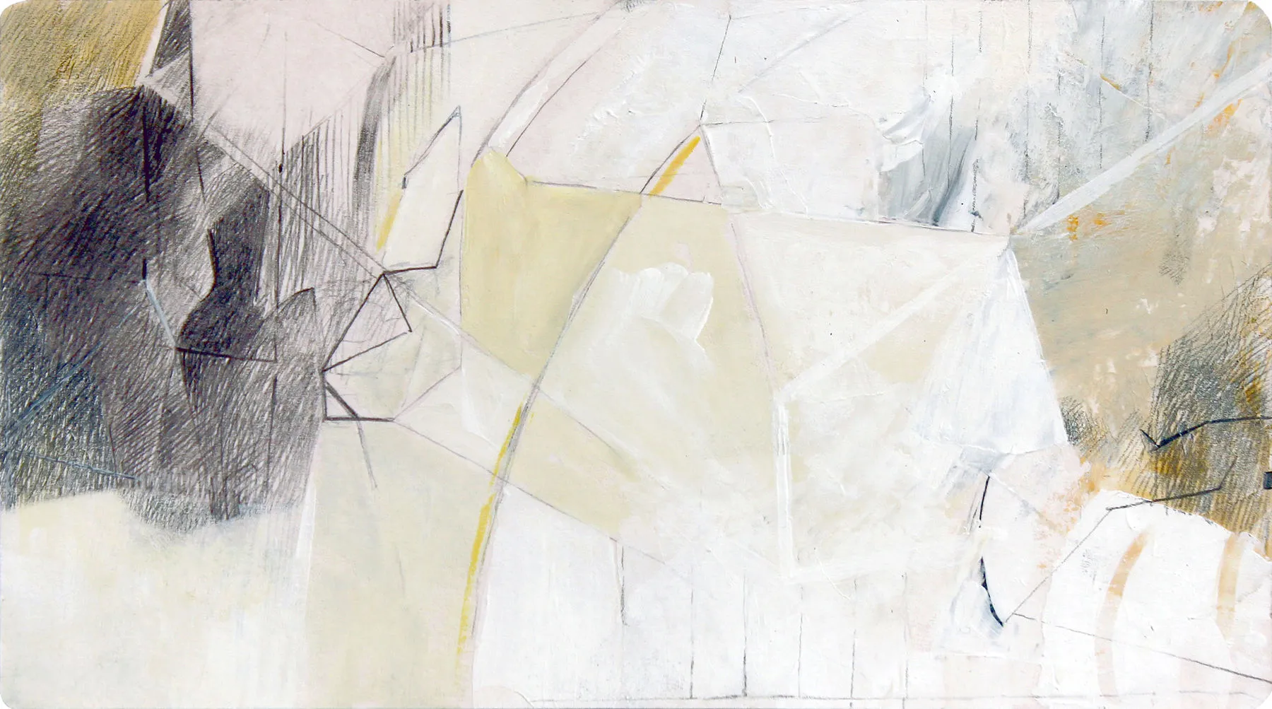 Untitled (P89-15), Rui Tavares, Acrylic and graphite on paper (2017/8)