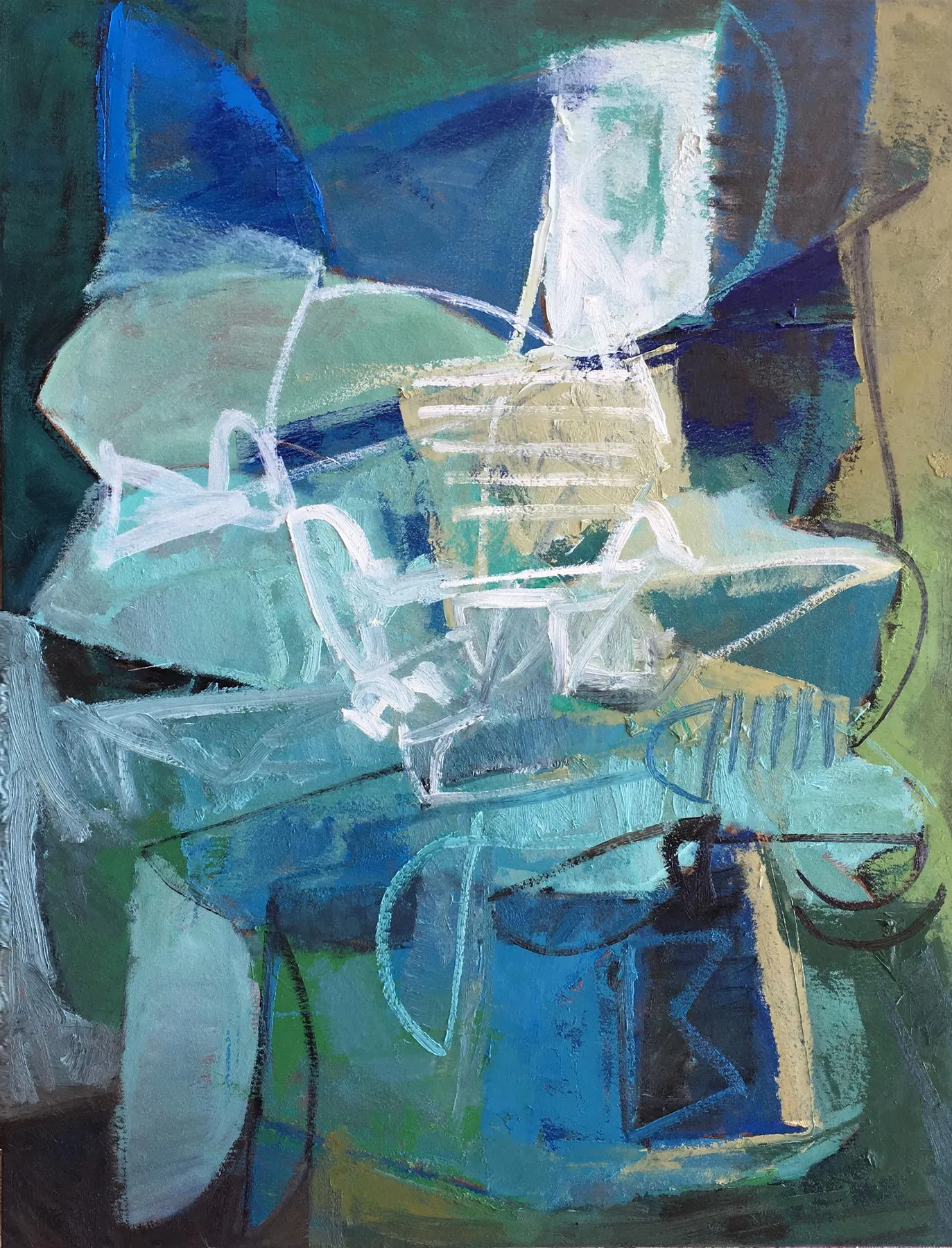 Joie de Vivre, Bruno Pedrosa, 2018, Acrylic on canvas