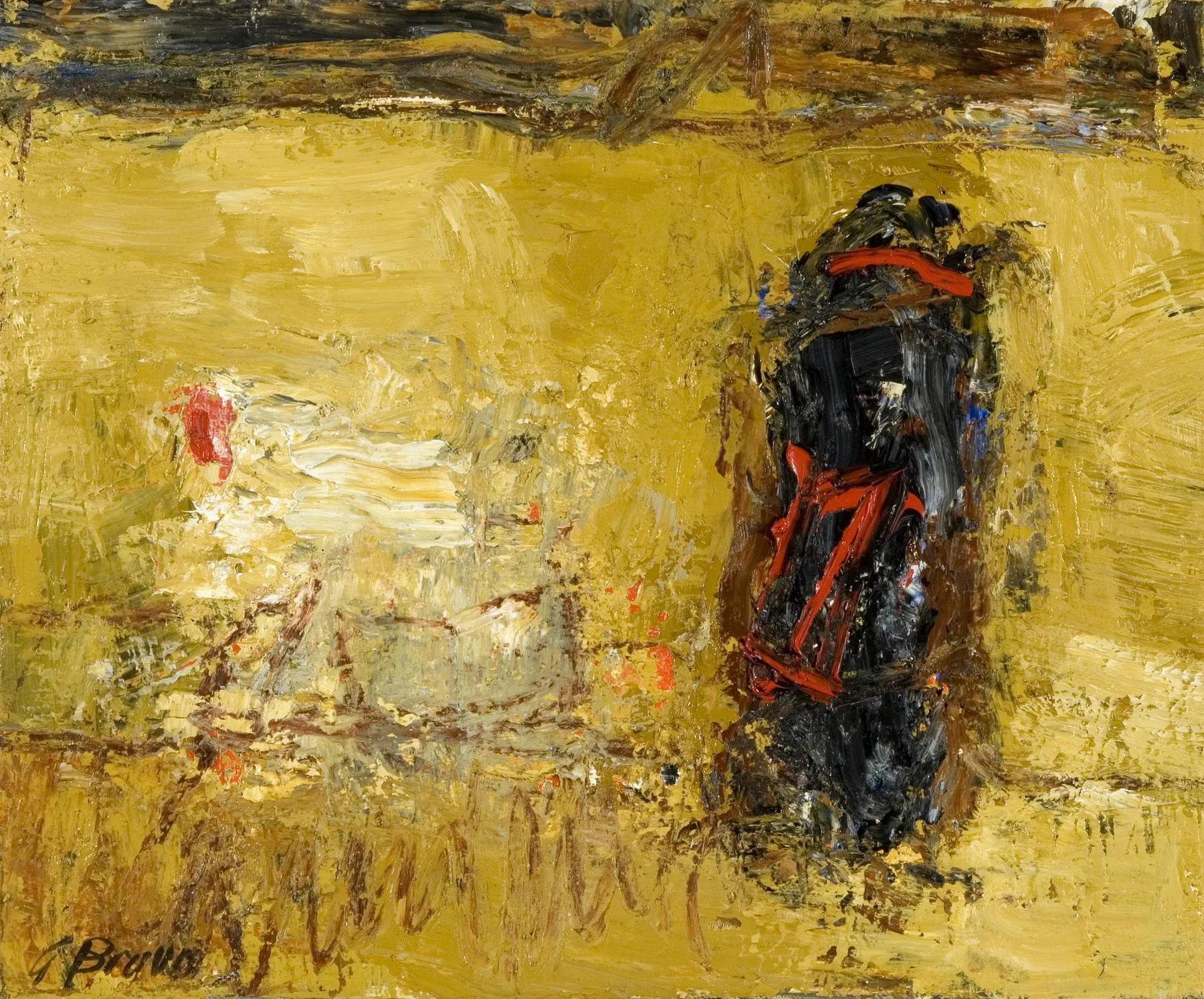 Untitled, González Bravo, 2008, Oil on canvas