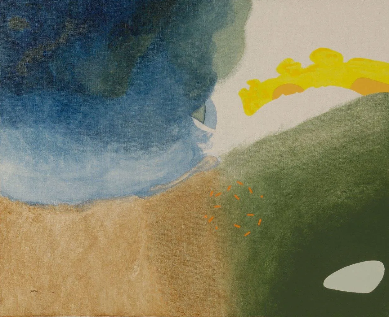 night and day (you are the one), Fala Mariam, 2023, Acrylic on canvas