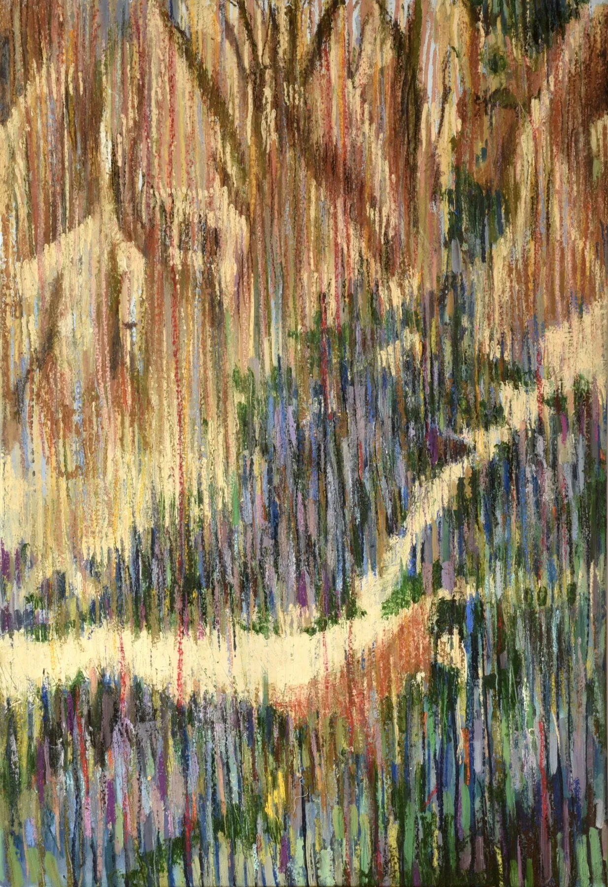 Untitled (232-04), Stefanie Pullin, 2021, Mixed media on canvas