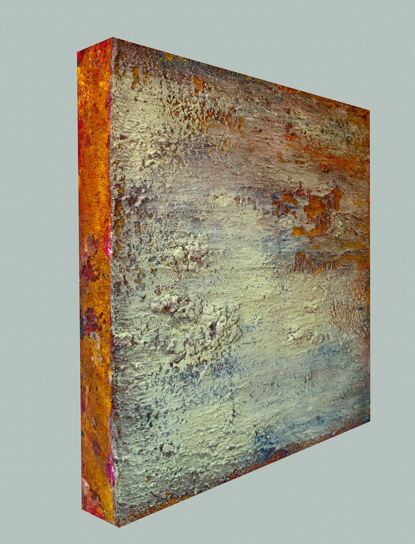 Fulguraciones Matéricas, Alberto Reguera, 2026, Mixed media on canvas