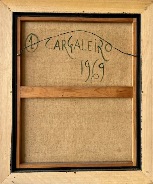 Untitled, Manuel Cargaleiro, 1969, Oil on canvas