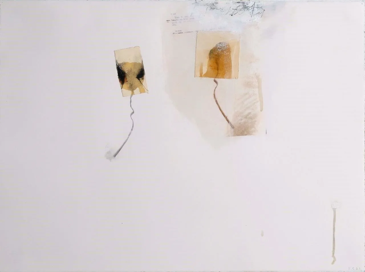 Perfect their Seeds II, Steven Seinberg, 2023, Mixed media on paper