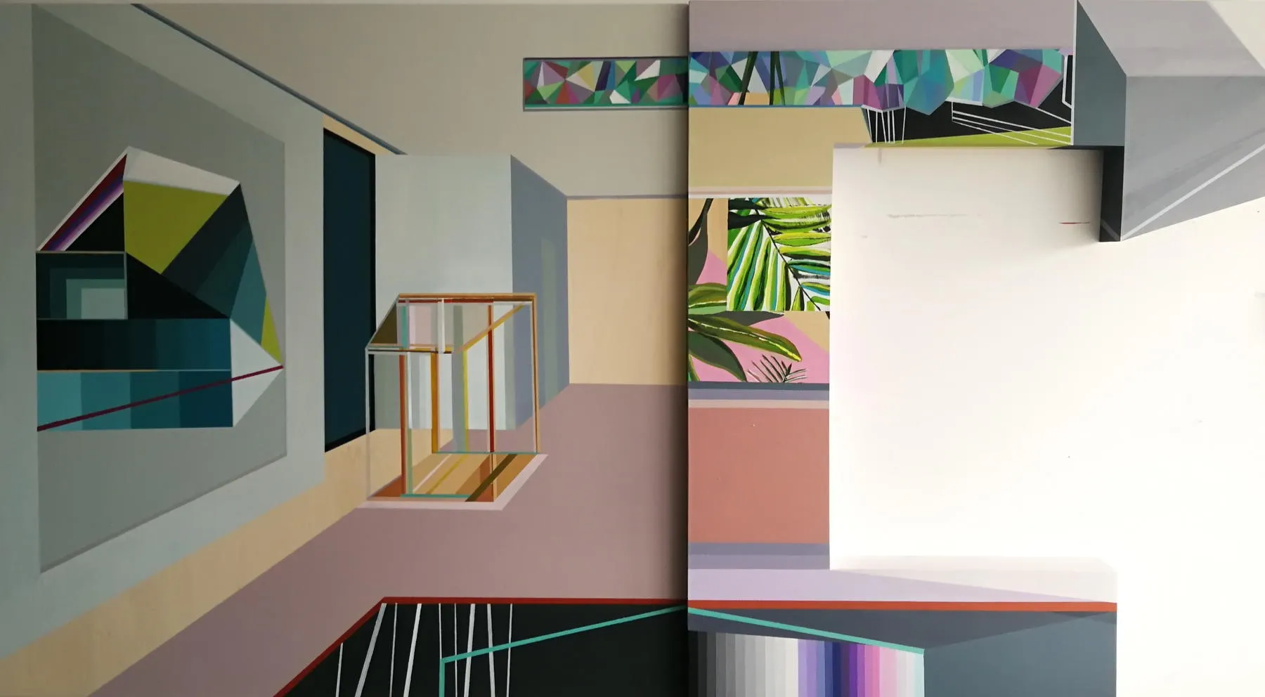 Vários tipos de vazio, Ana Pais Oliveira, 2022, Mixed media on card