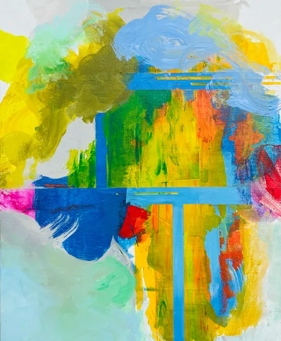 Untitled (296-15), Victor Costa, 2025, Acrylic on canvas