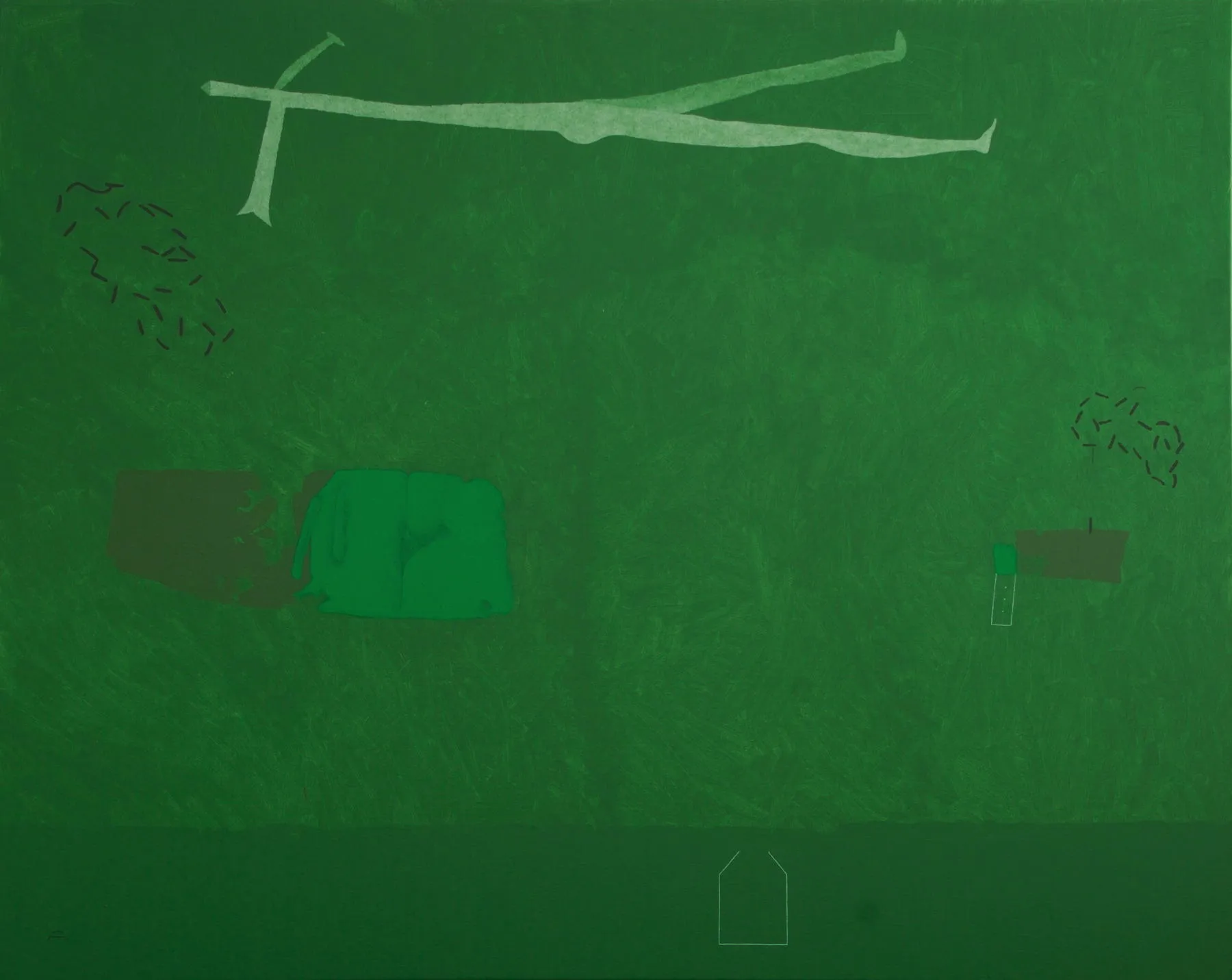 os domínios, Fala Mariam, 2009, Acrylic on canvas