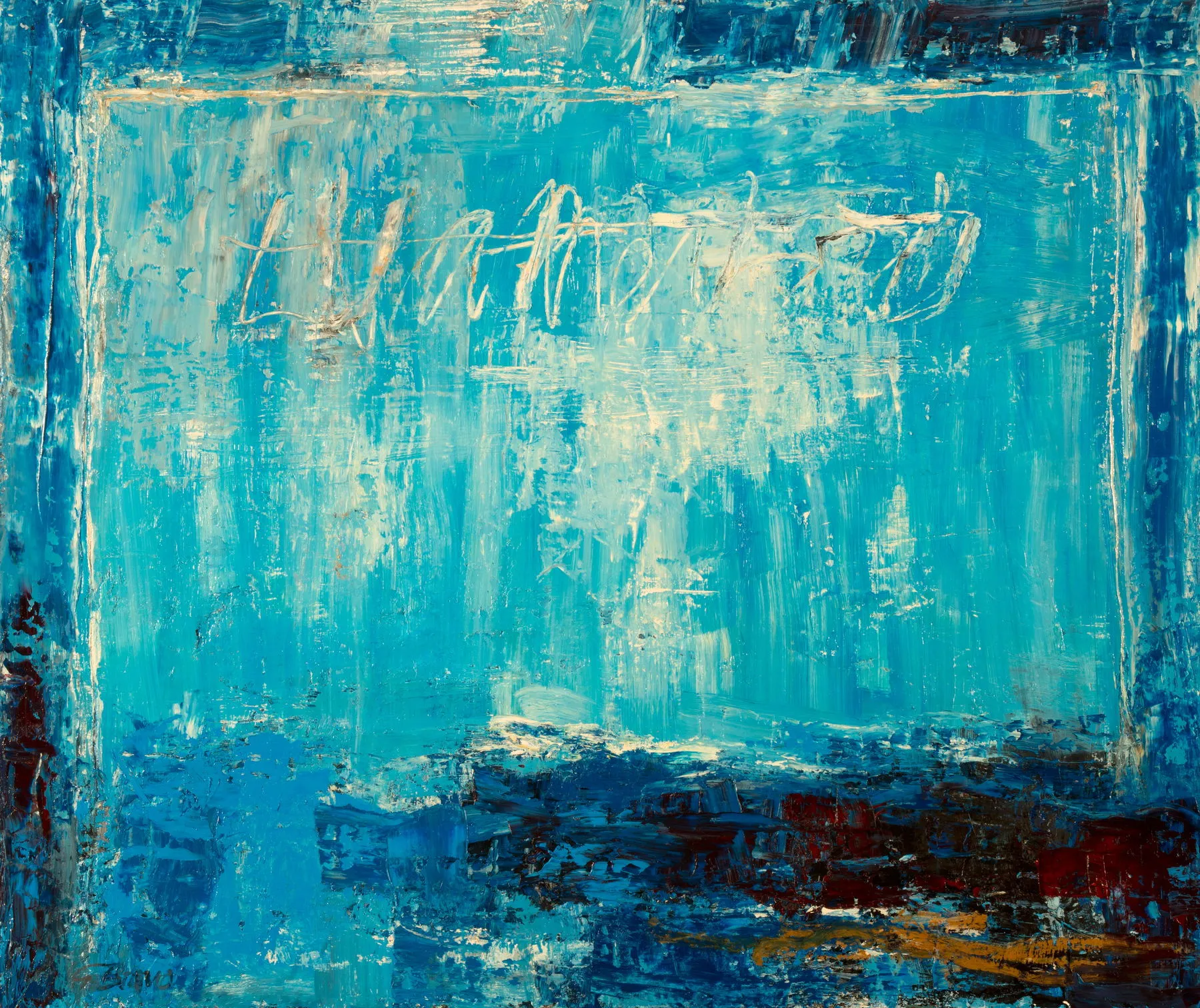 Untitled (249-26), González Bravo, 2022, Oil on canvas