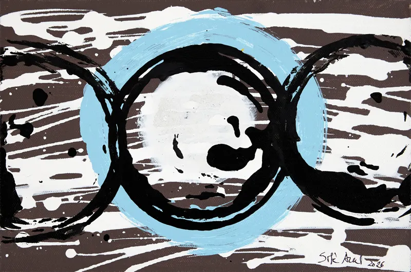 Untitled (299-22), Sofia Areal, 2026, Mixed media on canvas