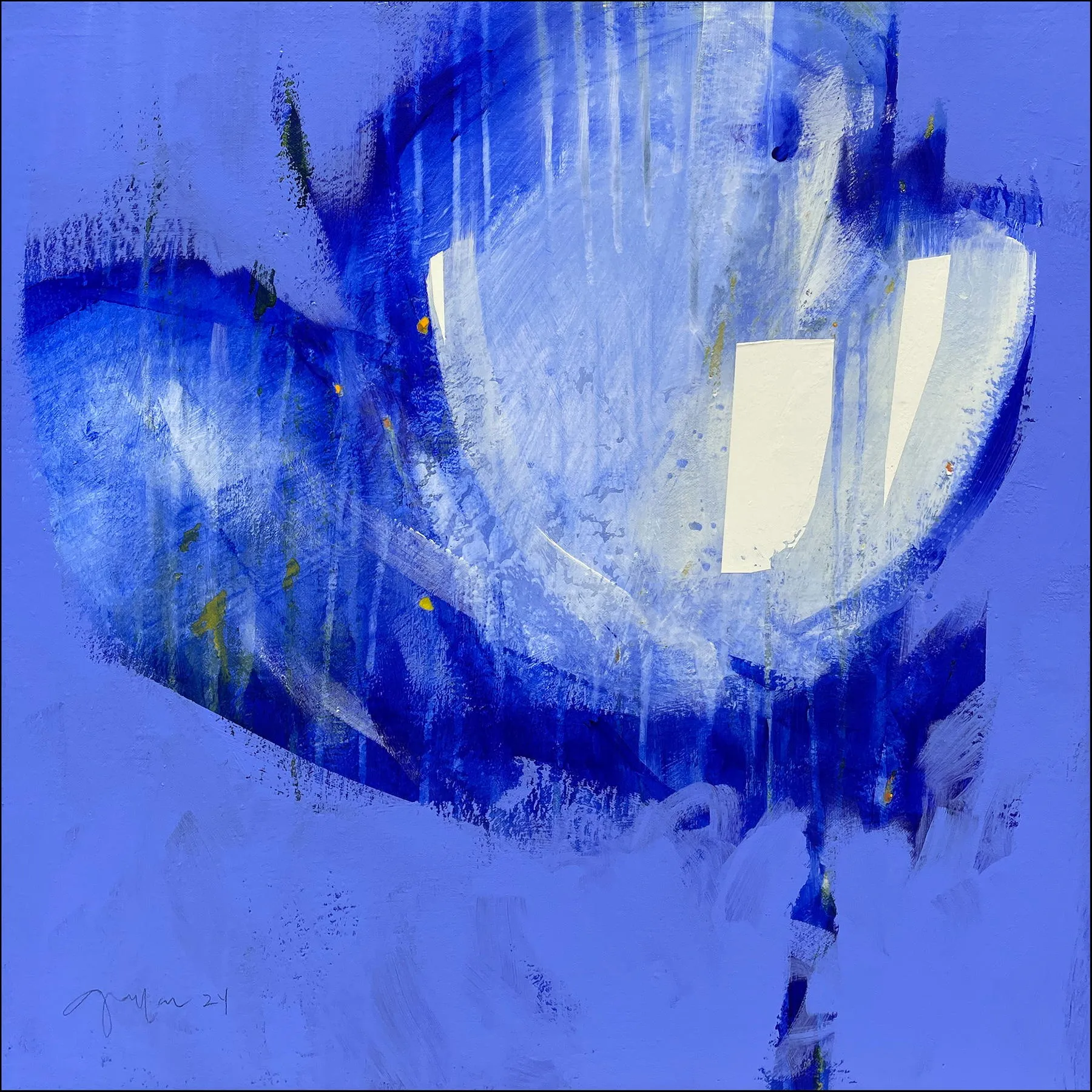 flor-flor #41, Fernando Gaspar, 2024, Acrylic on canvas