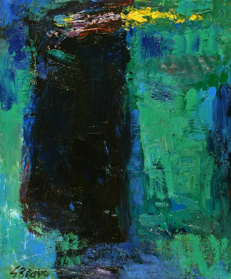 Untitled (283-24), González Bravo, 2023, Oil on canvas