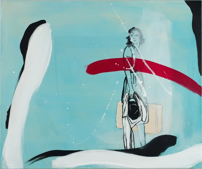 Untitled (September series 4.3), Cristina Guise, 2013, Acrylic on canvas