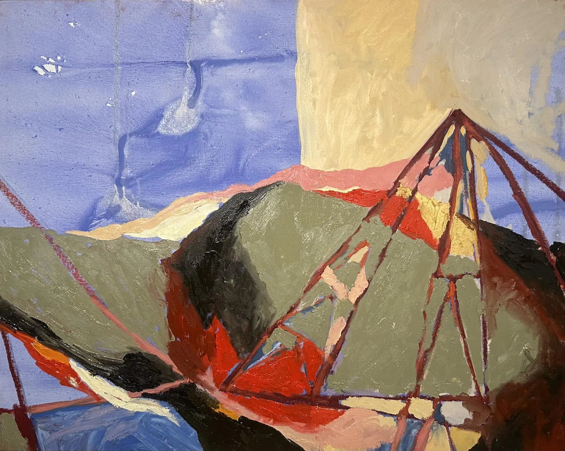 Untitled (293-38), Carlota Roque Martins, 2026, Oil on canvas