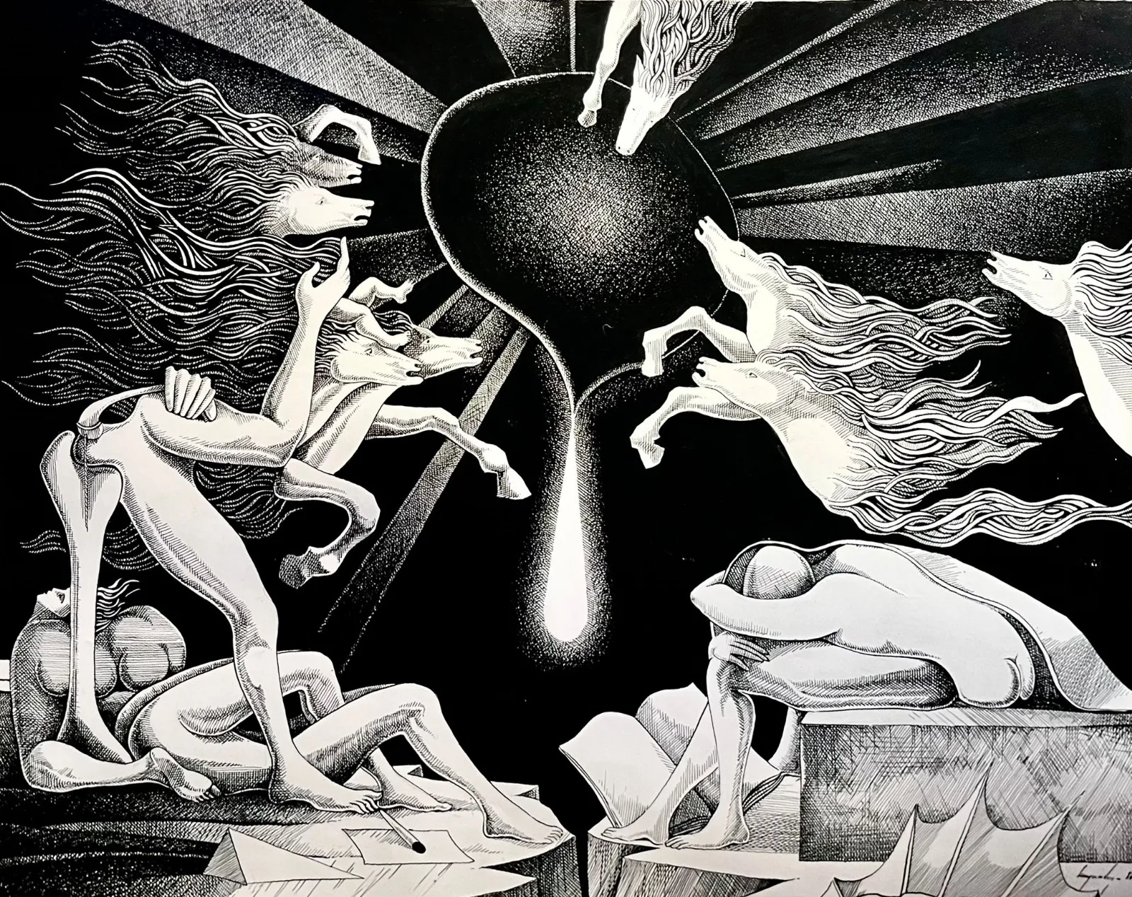 A Caixa Mágica, Cruzeiro Seixas, 1980, Screen print on paper (x/130)