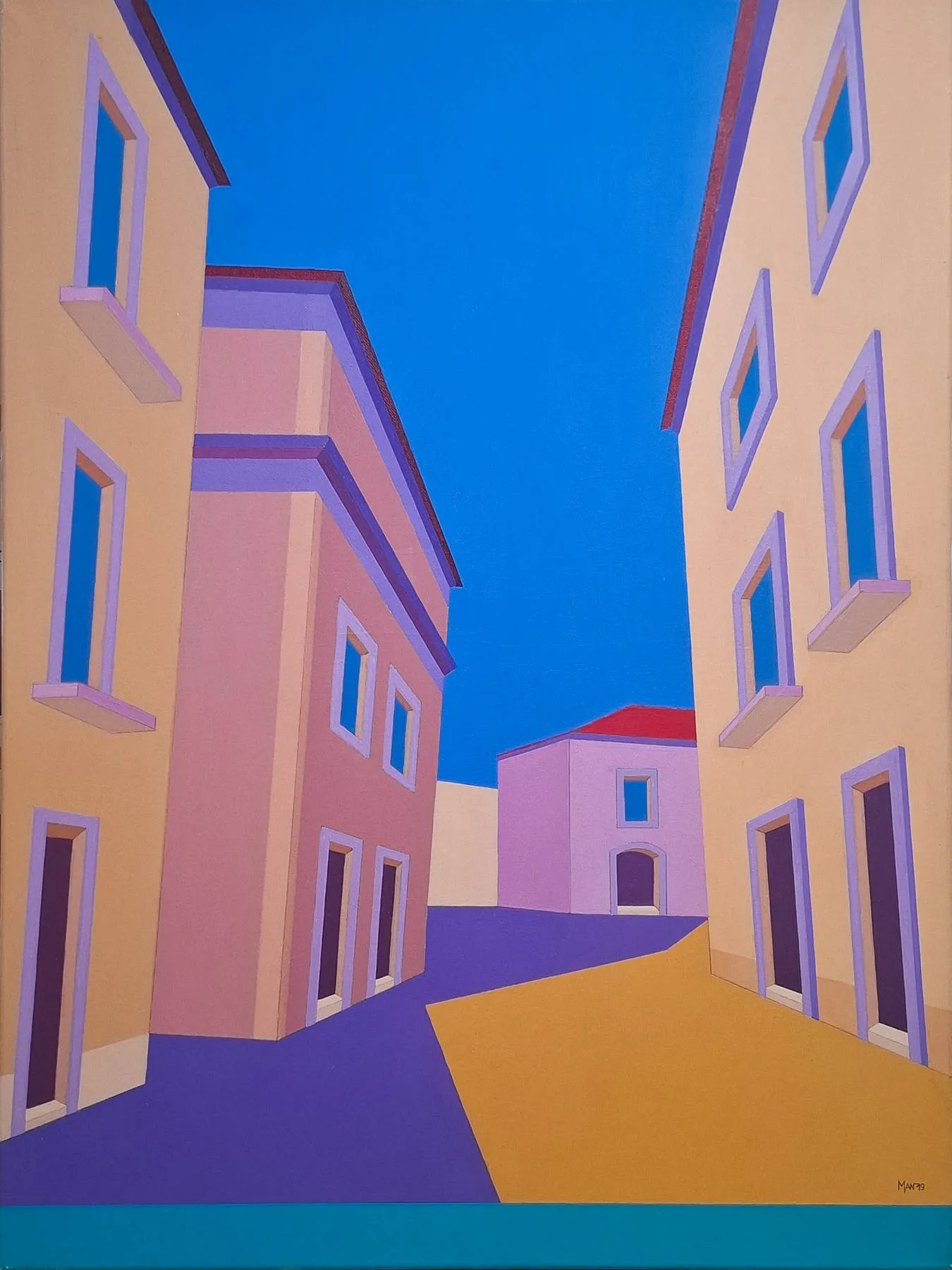 S. Vicente I, MAN, 2019, Acrylic on canvas