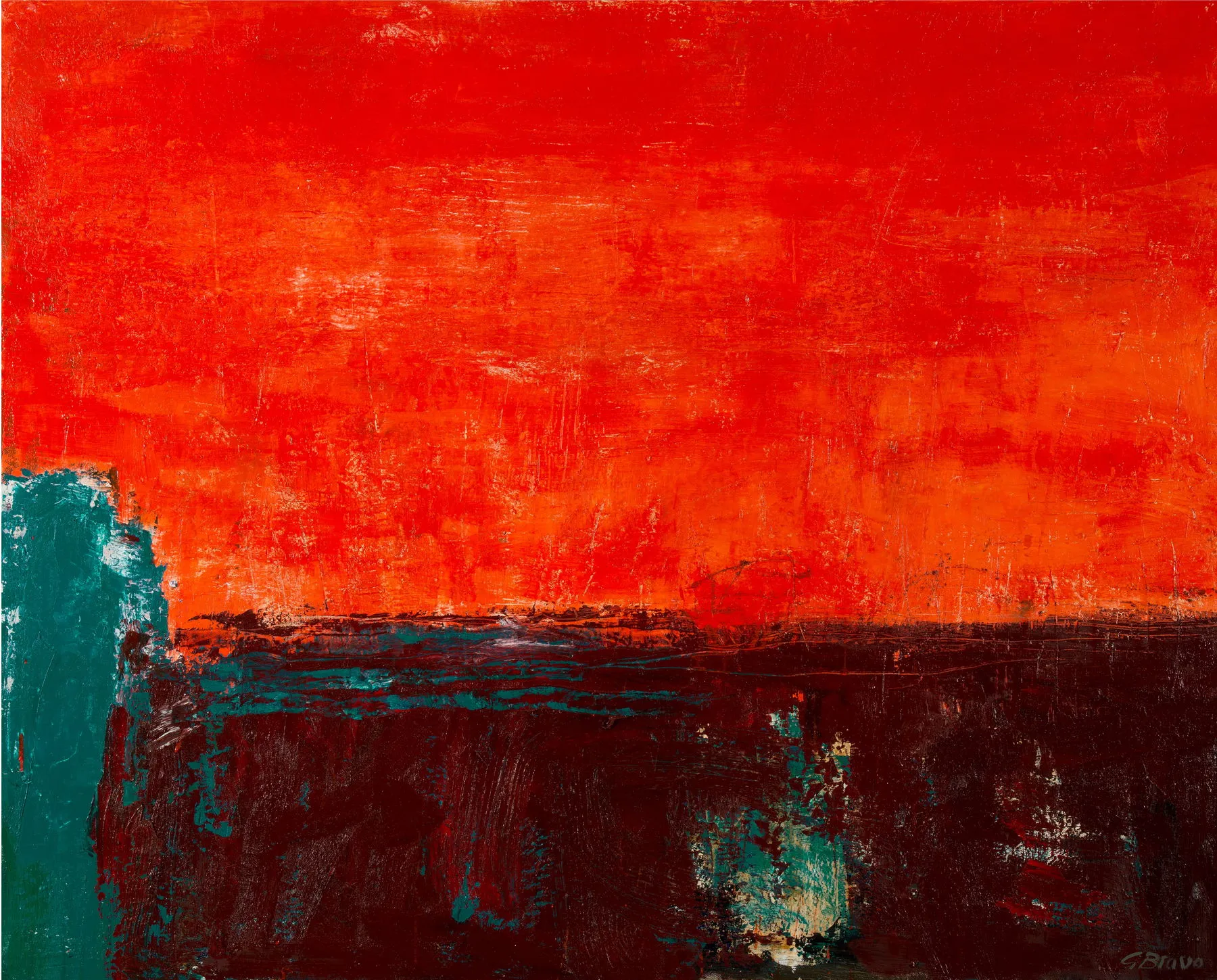 Untitled (249-27), González Bravo, 2021, Oil on canvas