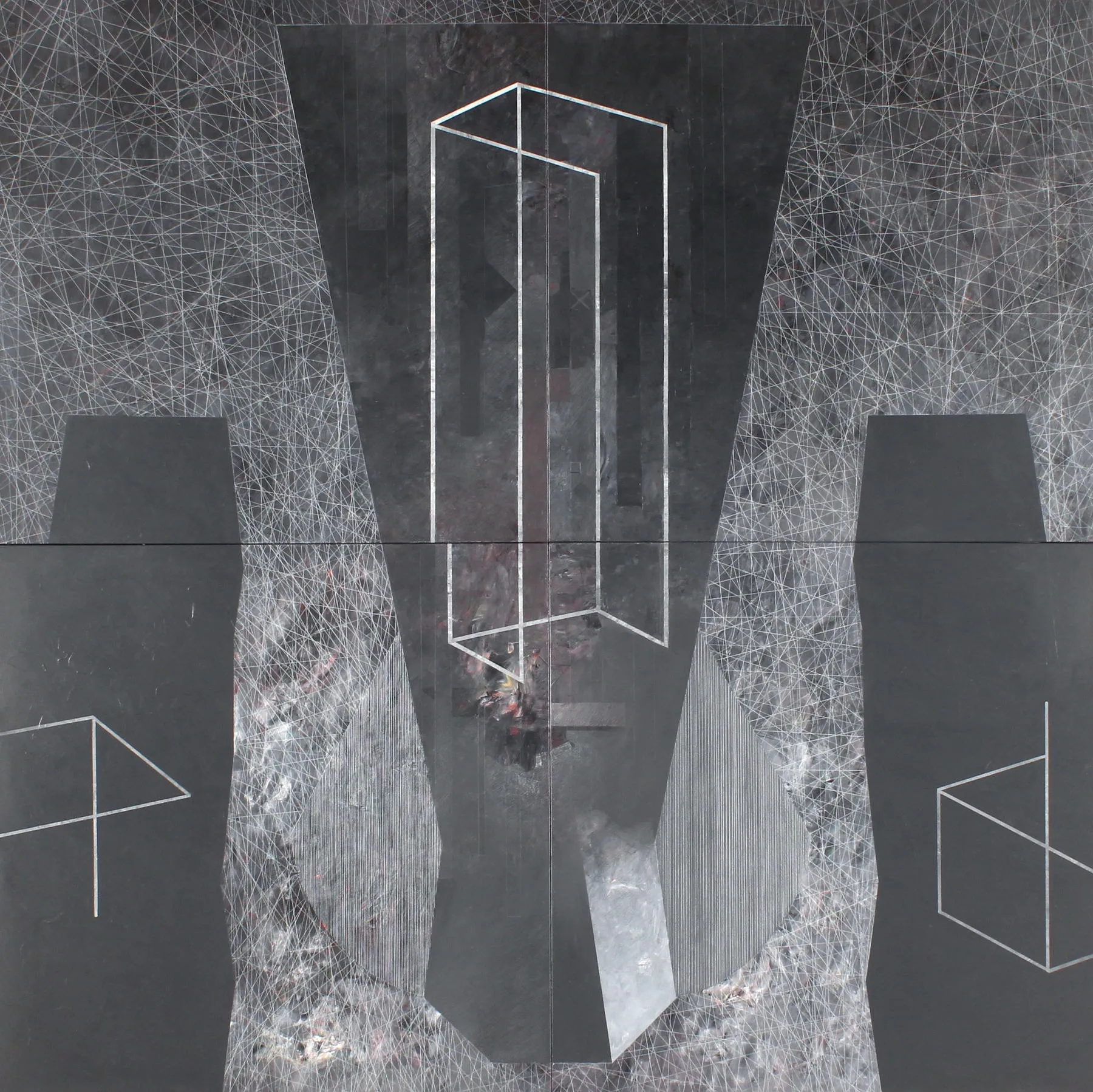 Insipid State, Rui Tavares, 2025, Mixed media on canvas