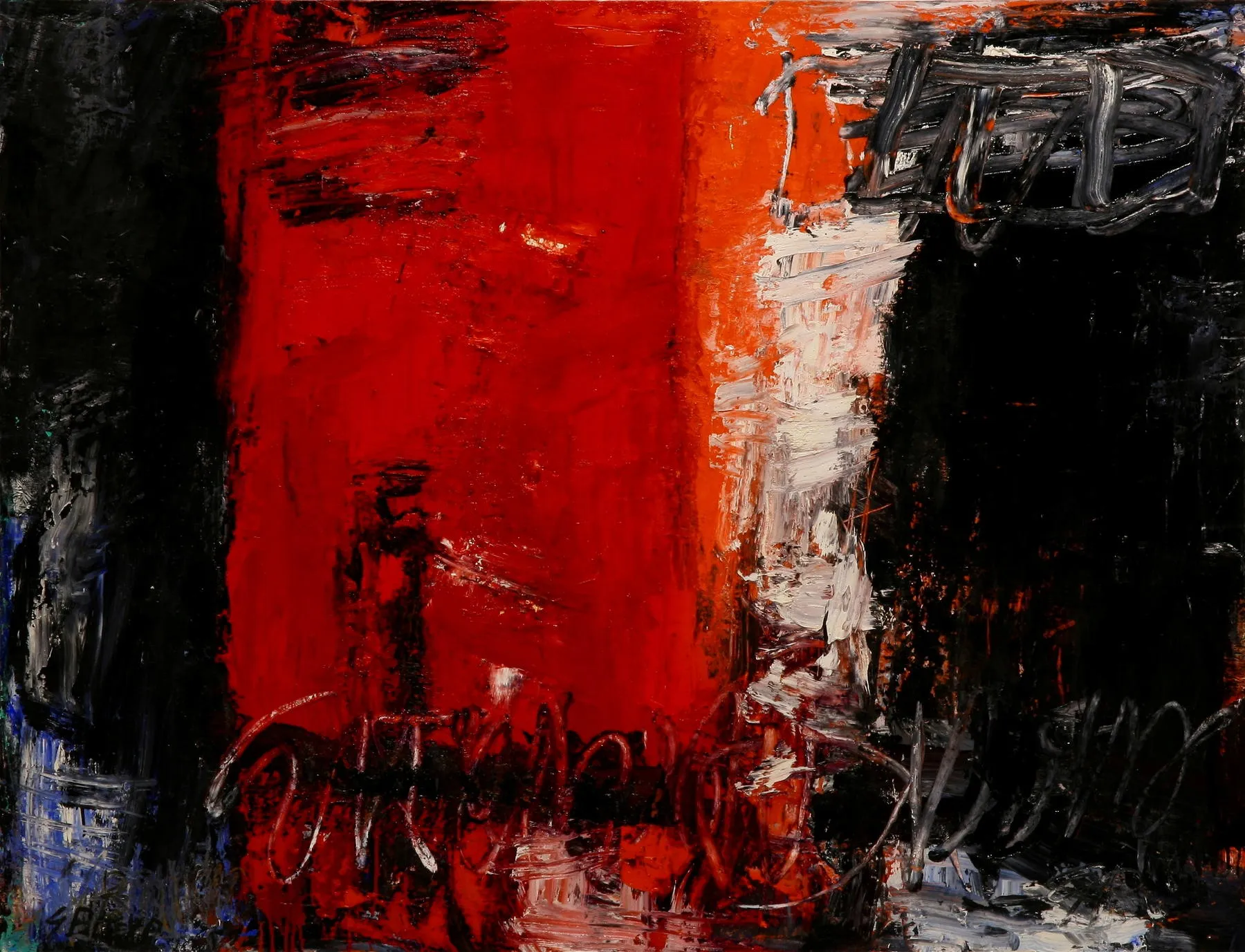 Untitled (109-01), González Bravo, 2010, Oil on canvas